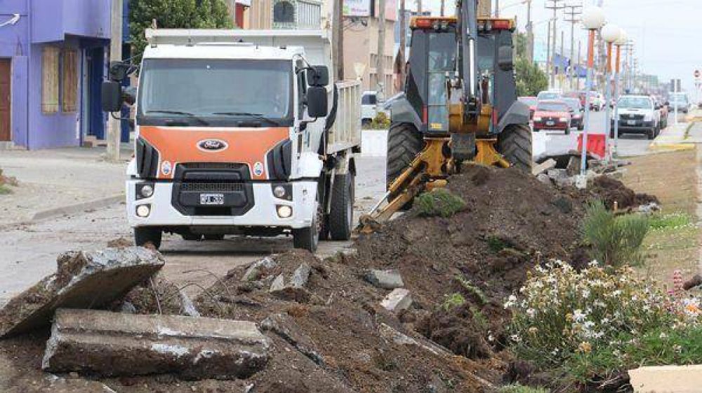 Nudo vial: Comenzaron los trabajos de conexi�n de Moyano y Salta