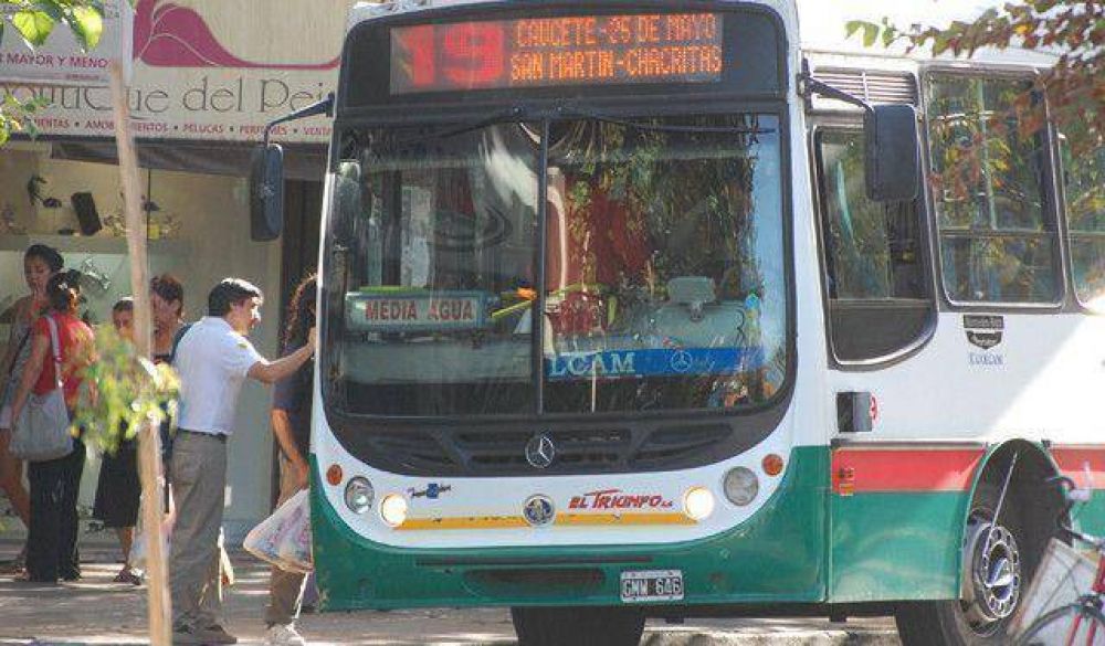 Nueva marcha en reclamo por el boleto del colectivo