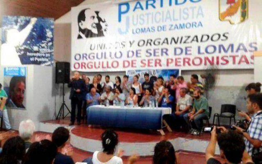 El peronismo de Lomas de Zamora confluy para asumir el compromiso de militar el modelo de soberana popular que propone la Presidenta