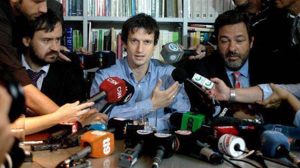 Diego Lagomarsino intent� ir al velatorio del fiscal Nisman