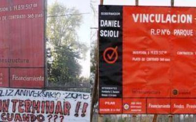 Pilar: Reclaman a Scioli una obra que deb�a inaugurar en 2010