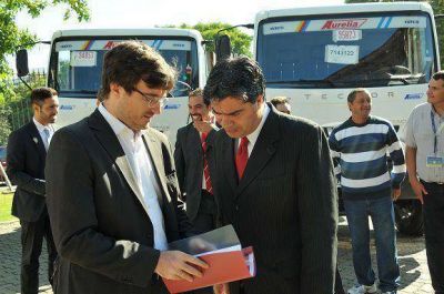 Mor�n sum� dos nuevos camiones para la flota de higiene urbana
