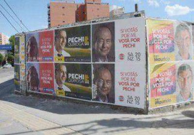 Pechi, a cuatro puntas con los presidenciables 