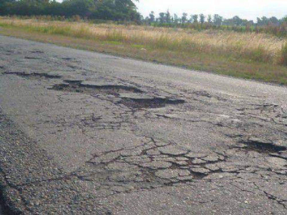 Se realizar�n protestas en diversos puntos de la provincia ante el mal estado de las rutas 