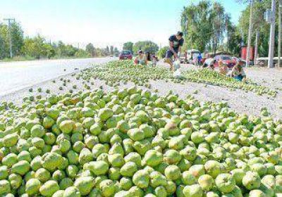 Chacareros se plantan ante Naci�n por su grave crisis 