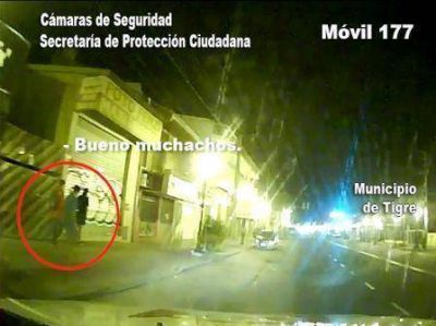 Detienen a grafiteros en las calles de Tigre 