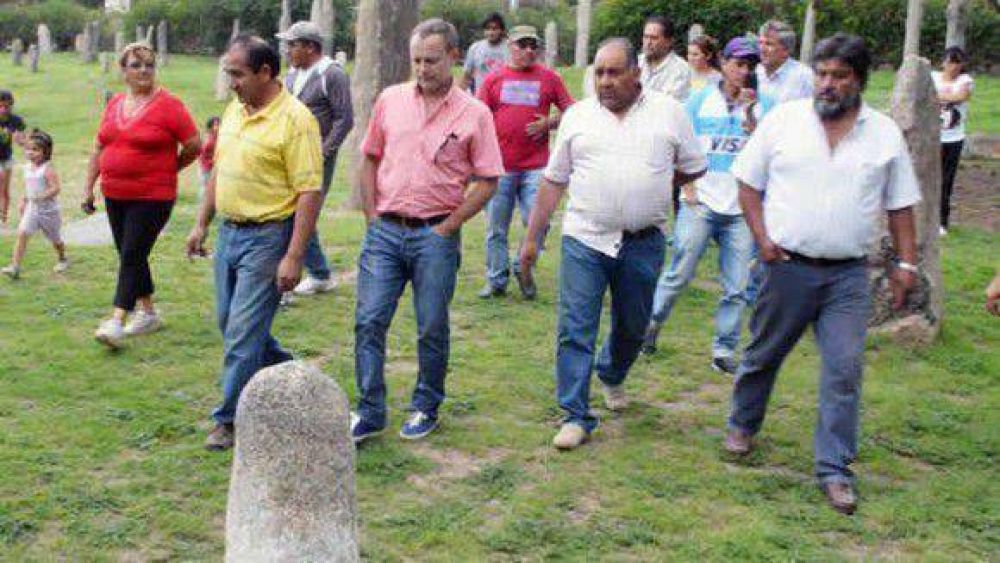 Hugo Cabral reclama por la conservaci�n de la Reserva Arqueol�gica de Los Menhires