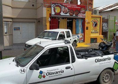 Comisan 600 kilos de mercader�a por corte de cadena de fr�o