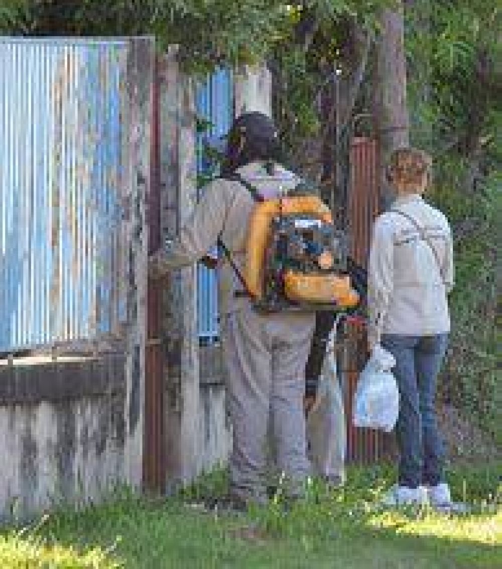 Dengue: La brigada sanitaria trabajar� en los barrios Venezuela y La Paz