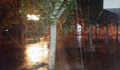 Una fuerte tormenta cay� en San Juan y hubo cortes de luz