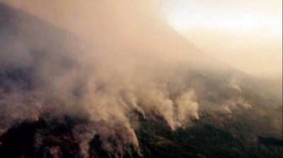 Alerta por incendios en Lago Puelo: se queman 380 hect�reas