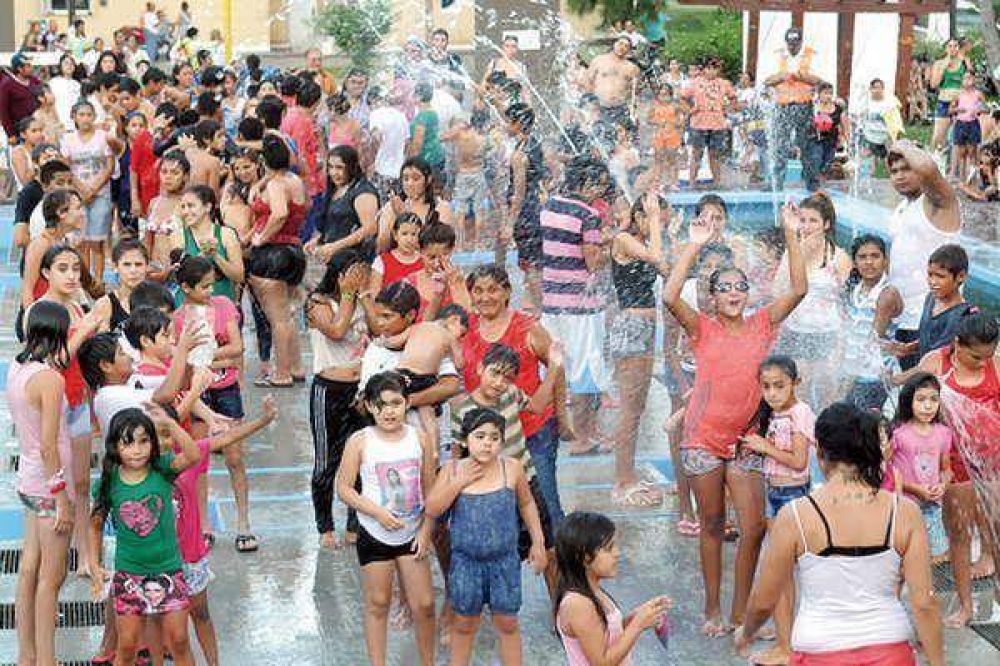 Santiago, un horno tambi�n en febrero