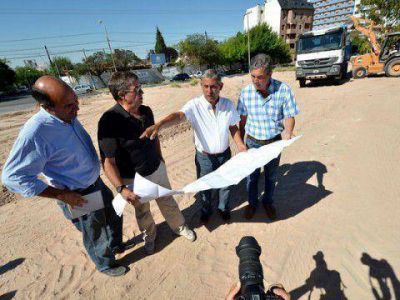 Quiroga puso en marcha el ensanche