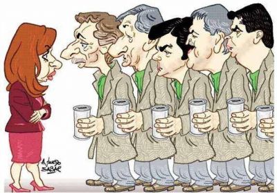 Fuerte presi�n de los gobernadores
