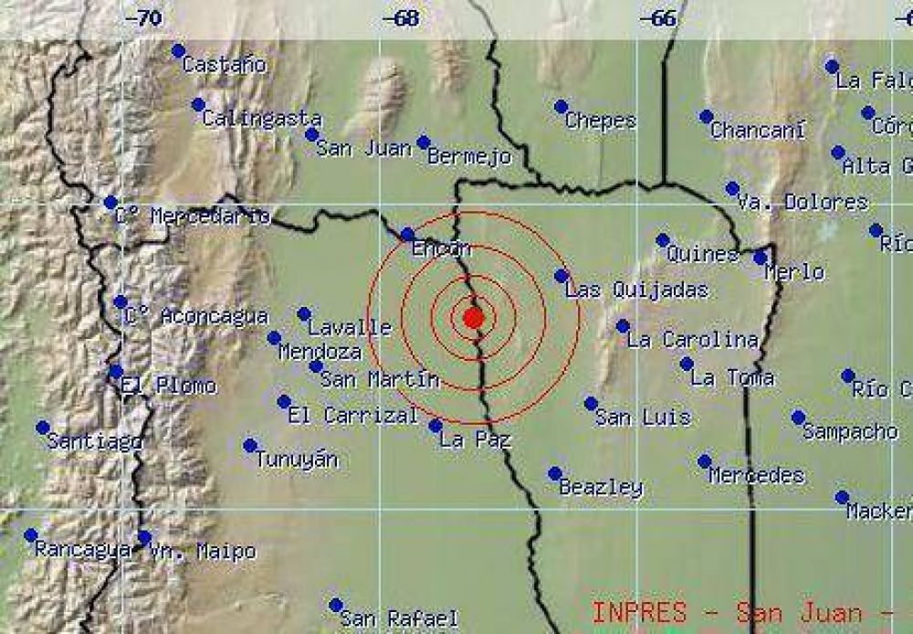 Un temblor despert a Mendoza
