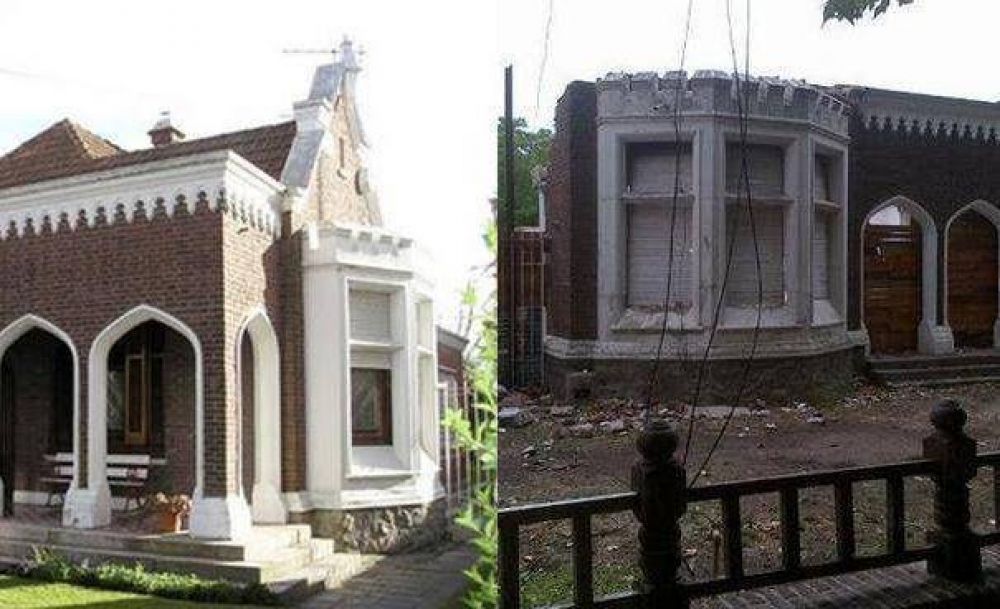 Crece el repudio por la destrucci�n del patrimonio hist�rico marplatense