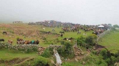 La experiencia de cabalgar por La Ci�naga en la fiesta del Yerbiao