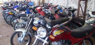 Secuestraron m�s de 170 motoveh�culos en operativos de tr�nsito