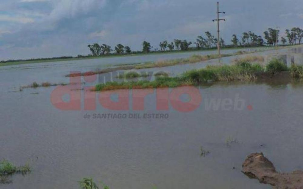 La lluvia volvi� a perjudicar a los habitantes de Bandera