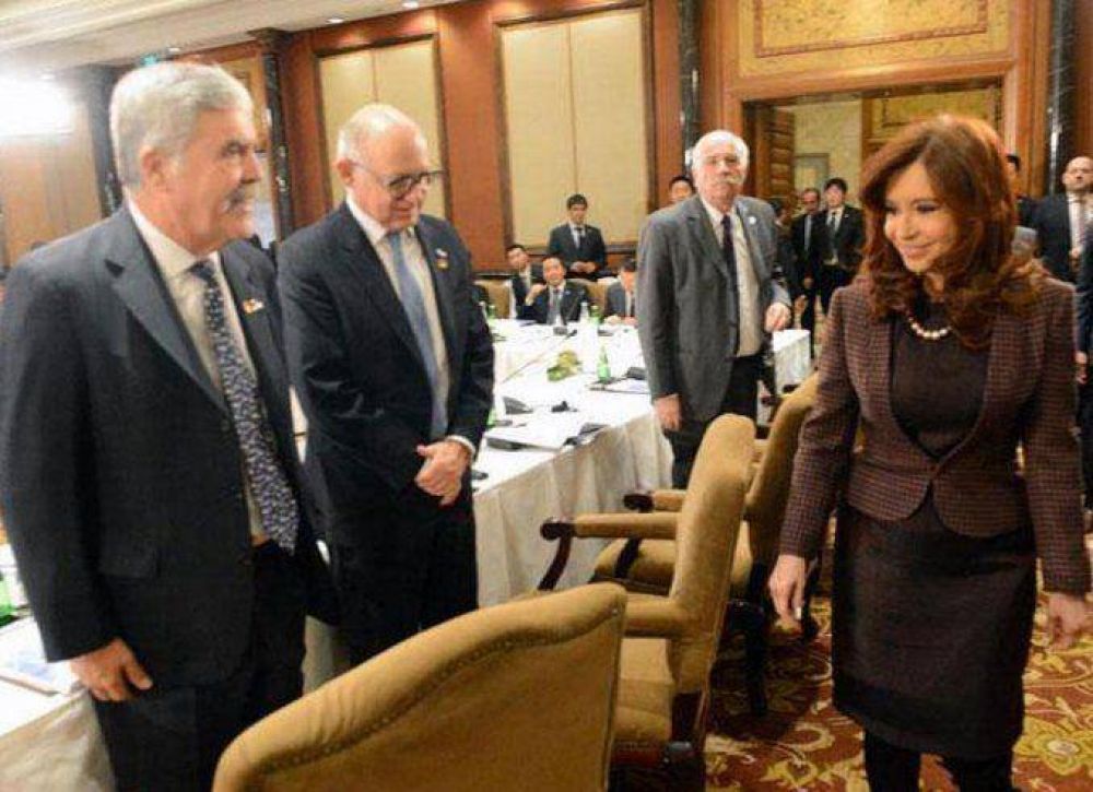 Cristina Kirchner en China: 