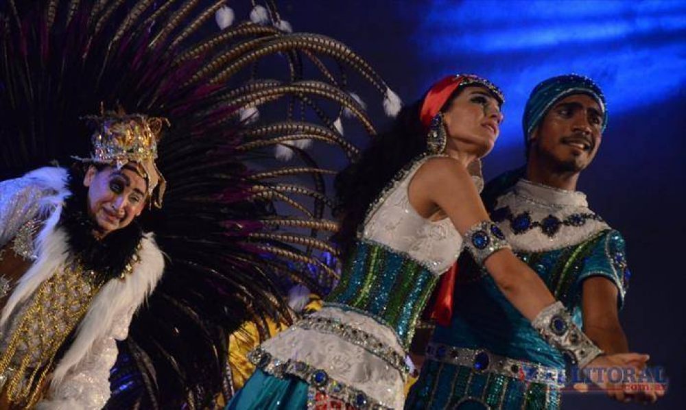 Con importante despliegue esc�nico iniciaron los shows de comparsas en el Cocomarola