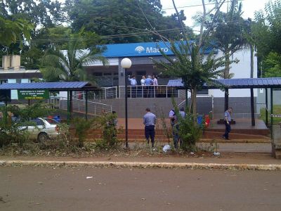 Robo al Banco Macro de El Soberbio:Hoy no abre la sucursal porque har�n pericias