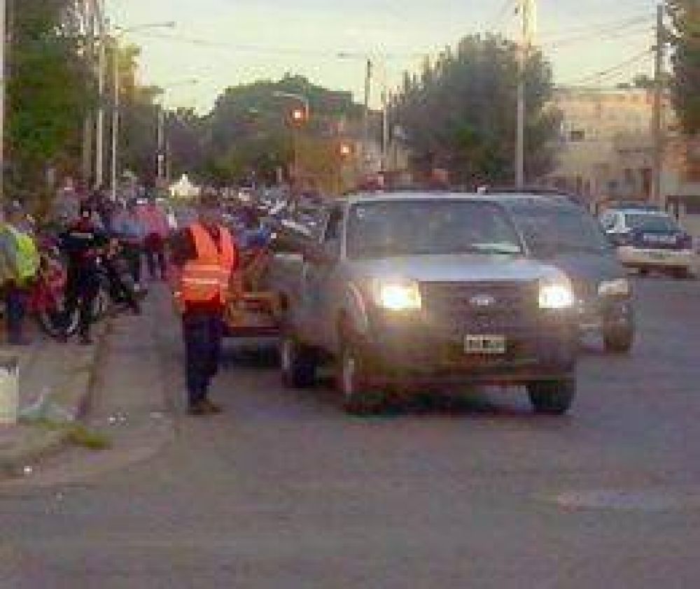 Operativo de tr�nsito con m�s de treinta secuestros  