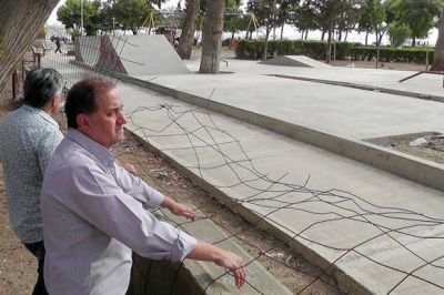 El Centro de Informaci�n P�blica y el skate park est�n en su �ltima etapa