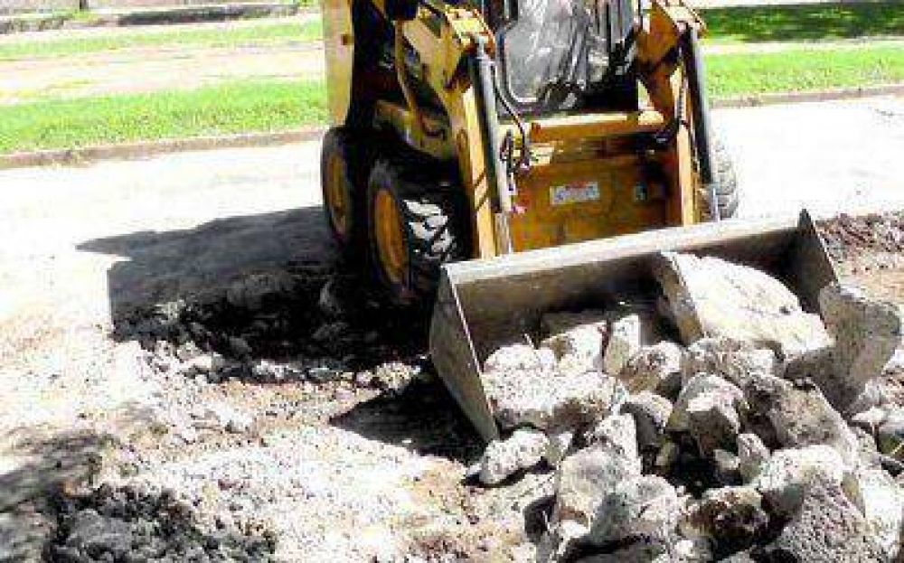 Cortes de pavimento y bacheos en la ciudad