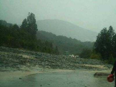 Cortan el tr�nsito en la ruta 40 por un alud en el lago Guillelmo