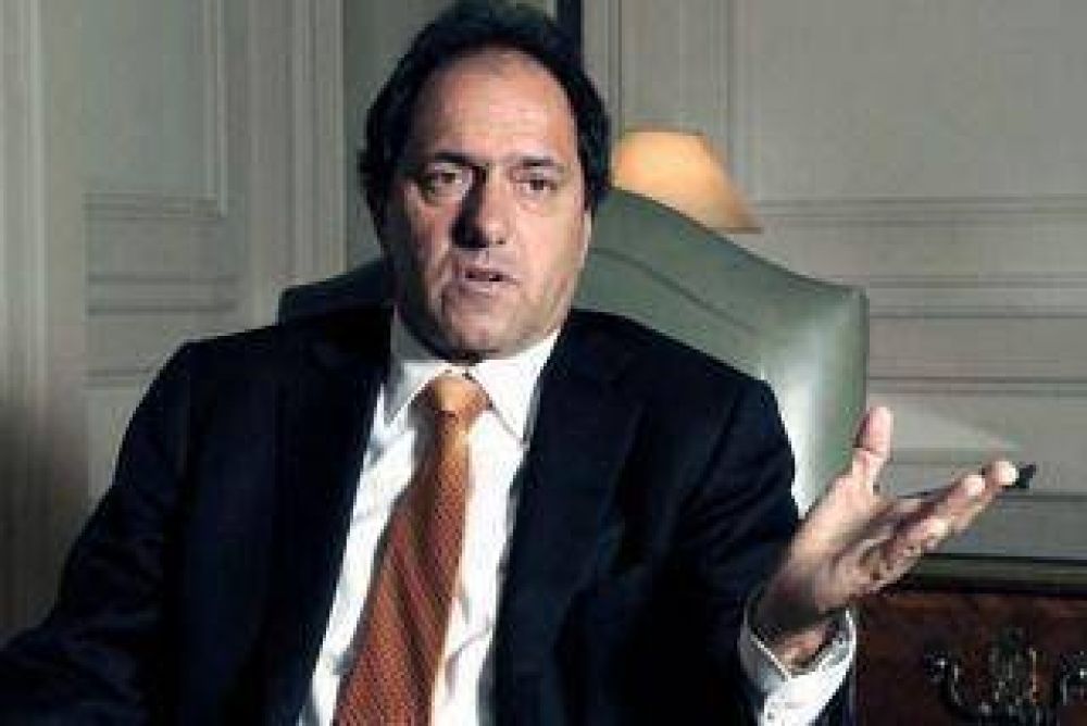 Scioli critic� a la oposici�n por no debatir las reformas en Inteligencia
