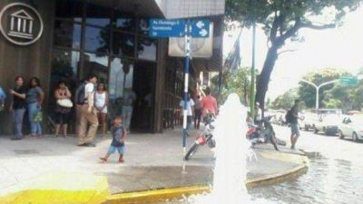 Preocupaci�n por enorme p�rdida de agua
