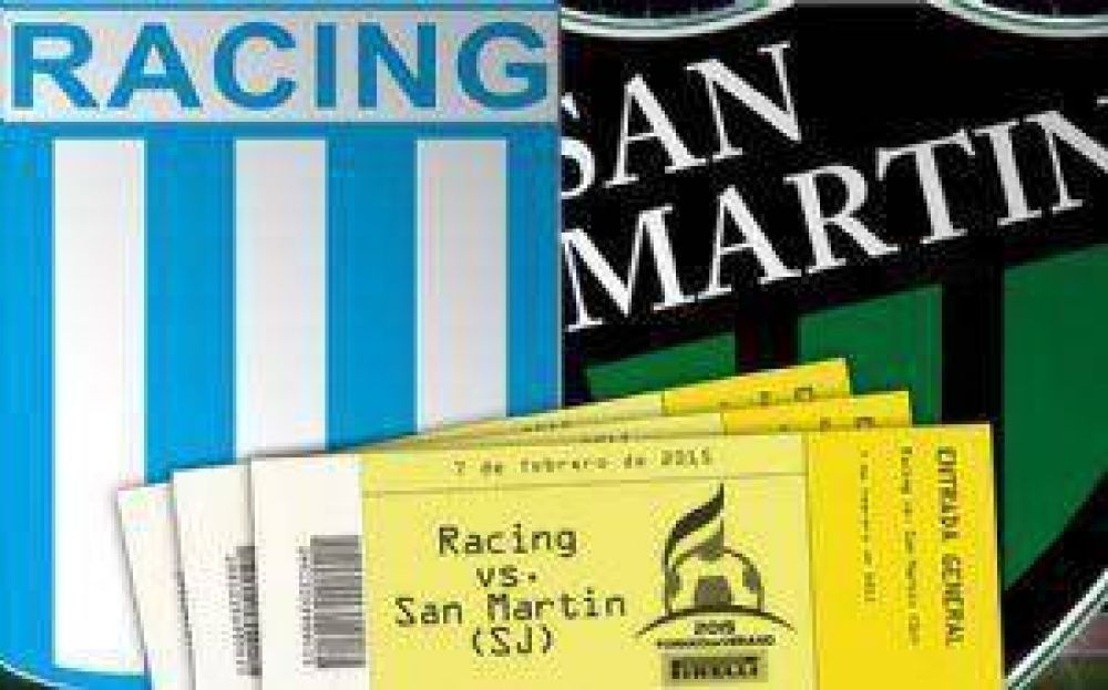 Cambi� el horario del partido entre San Mart�n y Racing de este s�bado