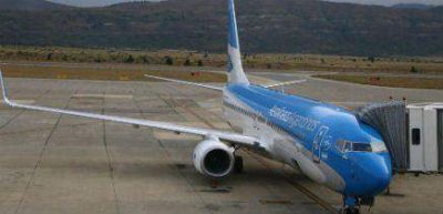 Un rayo afect� un avi�n que arribaba a Bariloche