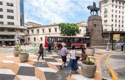Diagonales Norte y Sur, m�s accesibles para los peatones