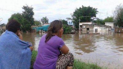 La tormenta dej� al sur de Tucum�n bajo el agua