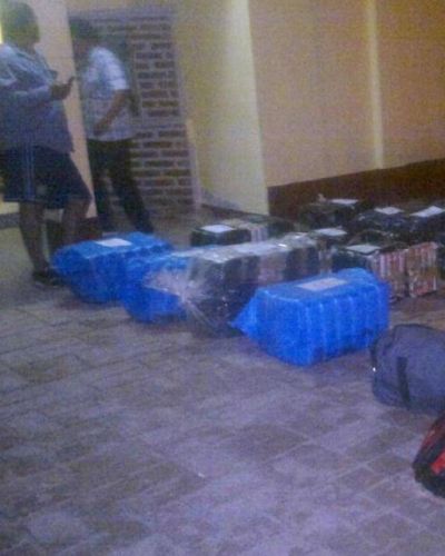 Secuestran 200 kilogramos de hojas de coca