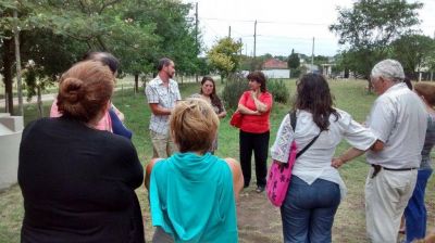 La concejal Coria recorri� el barrio Mirador Peralta Ramos