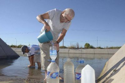 La falta de agua caus� mucho malestar en Roca