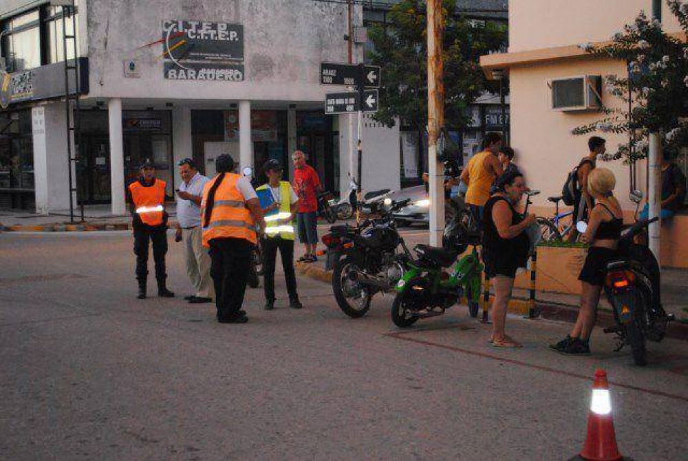 Control de tr�nsito. Secuestran 18 motos en dos horas