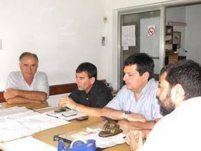 Trabajos de relevamiento en Cachar�