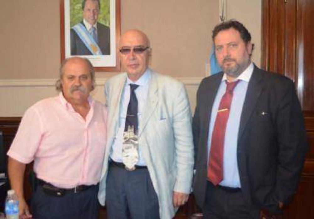 GOROSITO Y MARIO BUEZAS SE REUNIERON CON EL MINISTRO DE SEGURIDAD ALEJANDRO GRANADOS