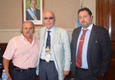 GOROSITO Y MARIO BUEZAS SE REUNIERON CON EL MINISTRO DE SEGURIDAD ALEJANDRO GRANADOS