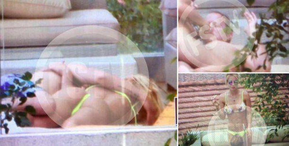 Difunden fotos �ntimas de J�sica Cirio y Mart�n Insaurralde