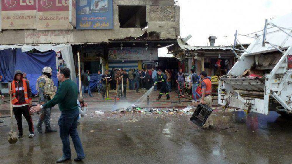 A horas de levantar el toque de queda, doble ataque suicida en Bagdad