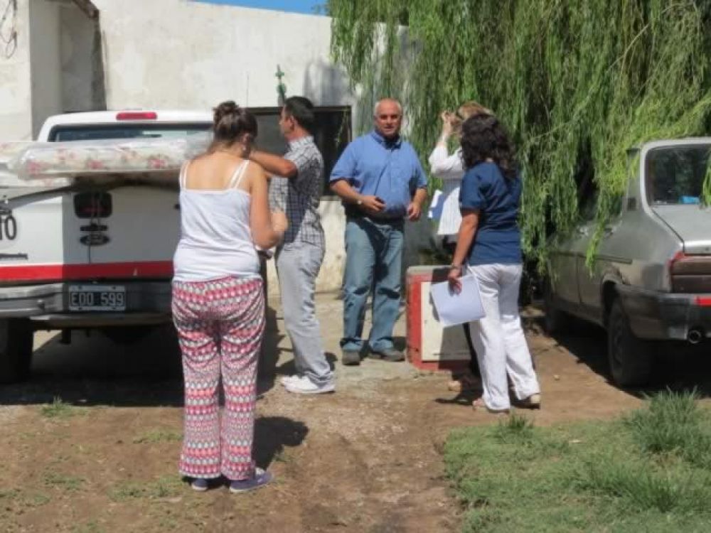 Sigue la ayuda social luego de la inundaci�n