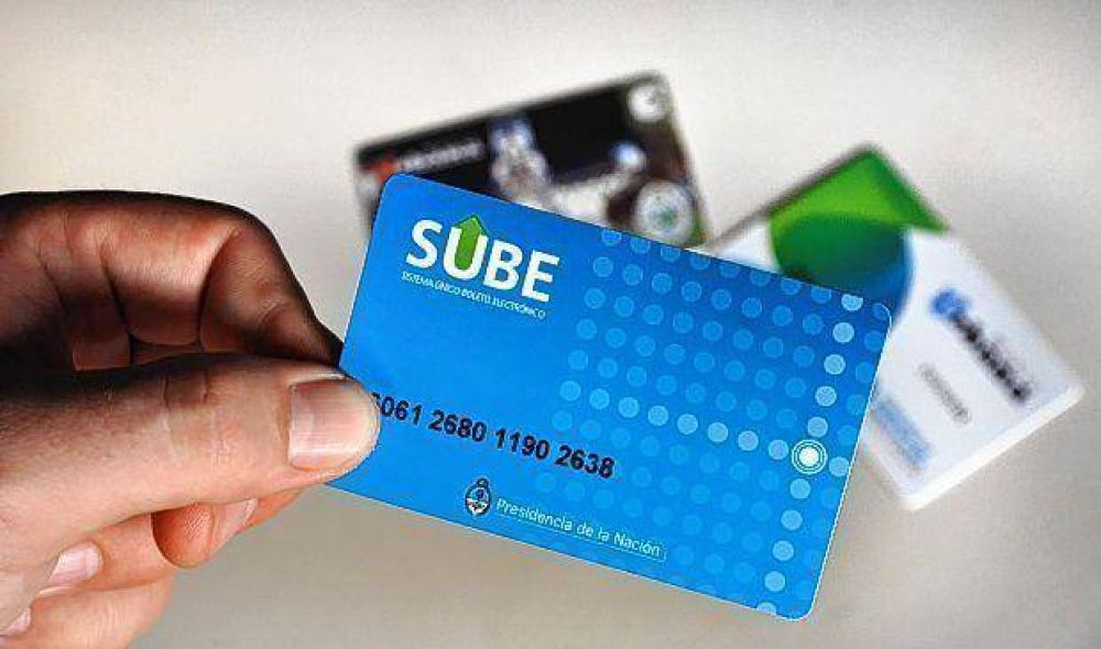 Se viene la tarjeta SUBE a Baha Blanca