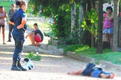 Un joven de 25 a�os fue asesinado de un puntazo en el t�rax en Federaci�n