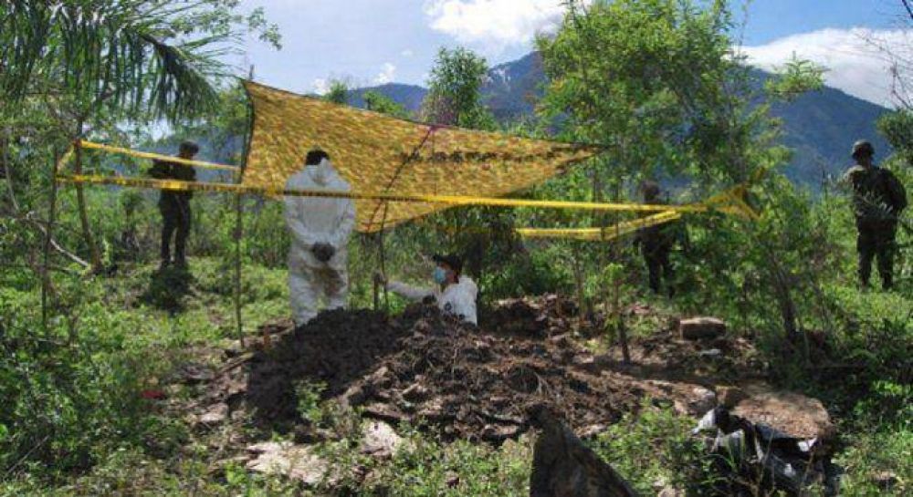 Horror en Colombia: hallan restos de 62 personas en una fosa com�n