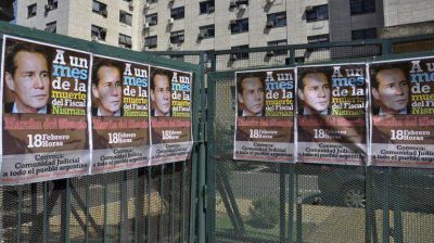 Fiscales y opositores rechazaron las cr�ticas oficialistas a la marcha en homenaje a Nisman